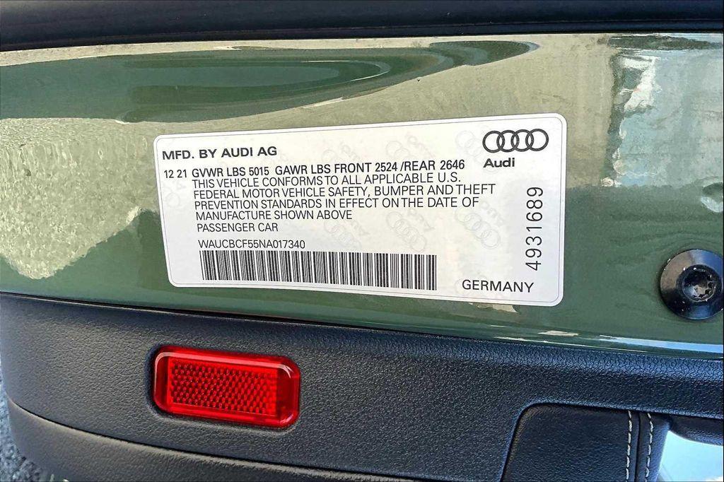 used 2022 Audi A5 Sportback car, priced at $27,842