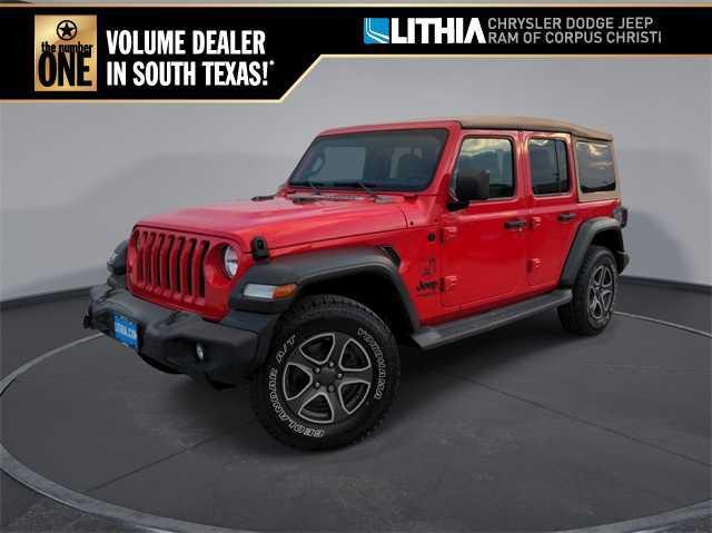 used 2020 Jeep Wrangler Unlimited car, priced at $26,891
