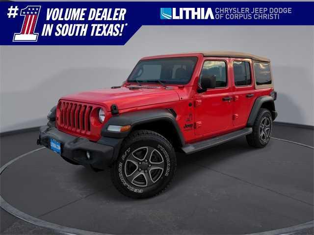 used 2020 Jeep Wrangler Unlimited car, priced at $26,196