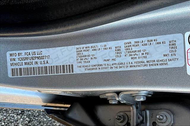 used 2023 Ram 1500 car, priced at $91,491