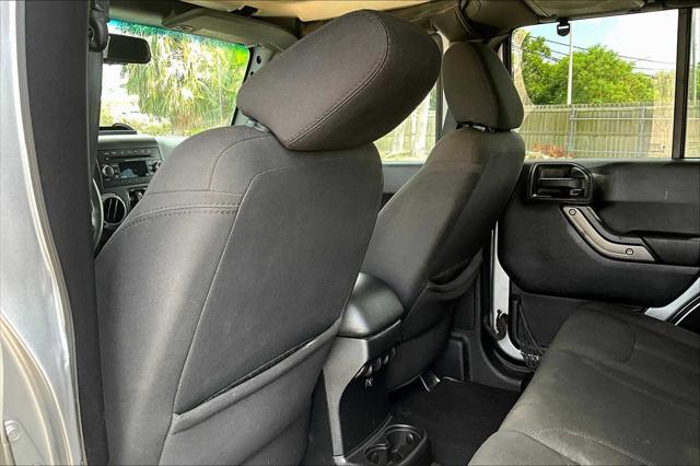 used 2016 Jeep Wrangler Unlimited car, priced at $21,301