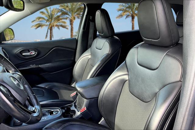 used 2020 Jeep Cherokee car, priced at $17,527