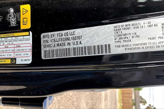 used 2022 Jeep Gladiator car, priced at $37,157