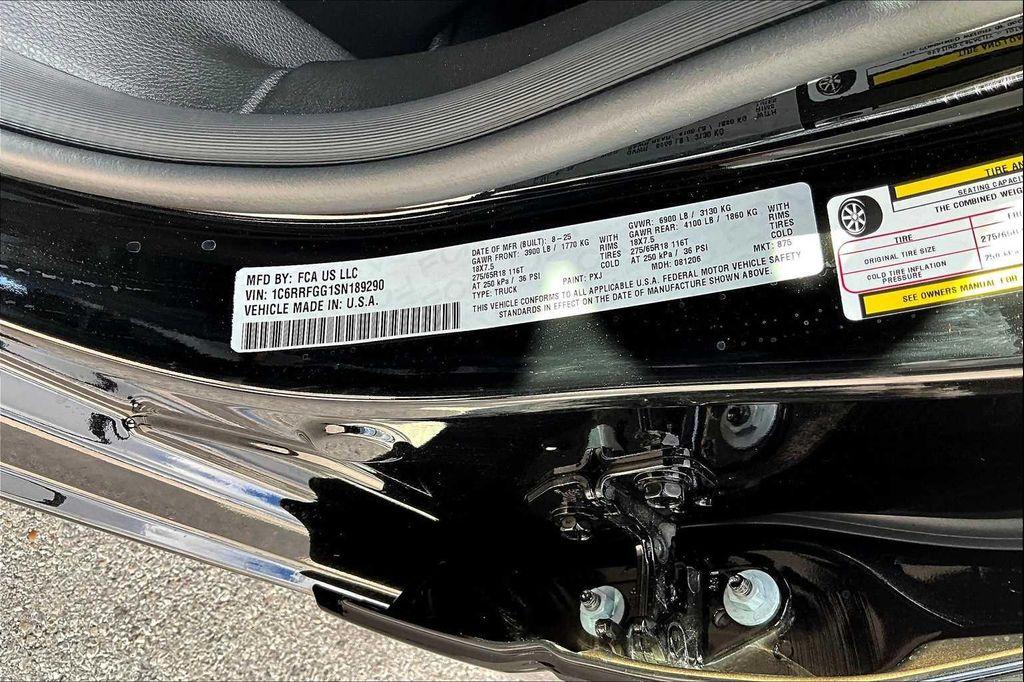 new 2025 Ram 1500 car, priced at $43,197