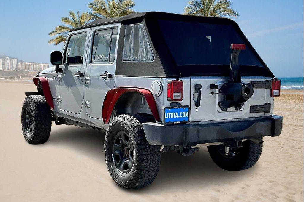 used 2015 Jeep Wrangler Unlimited car, priced at $14,998