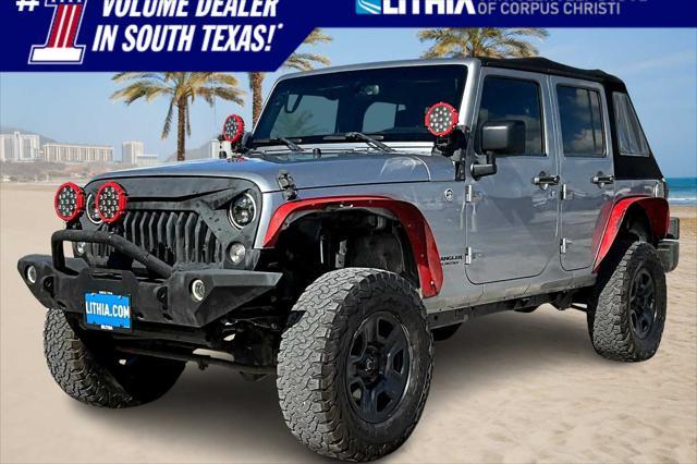 used 2015 Jeep Wrangler Unlimited car, priced at $17,922