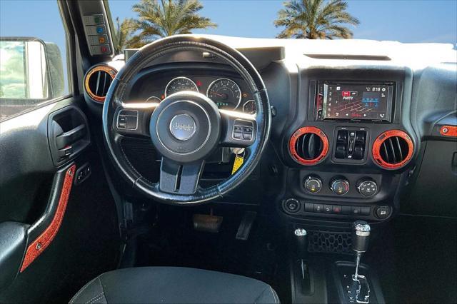 used 2015 Jeep Wrangler Unlimited car, priced at $17,922
