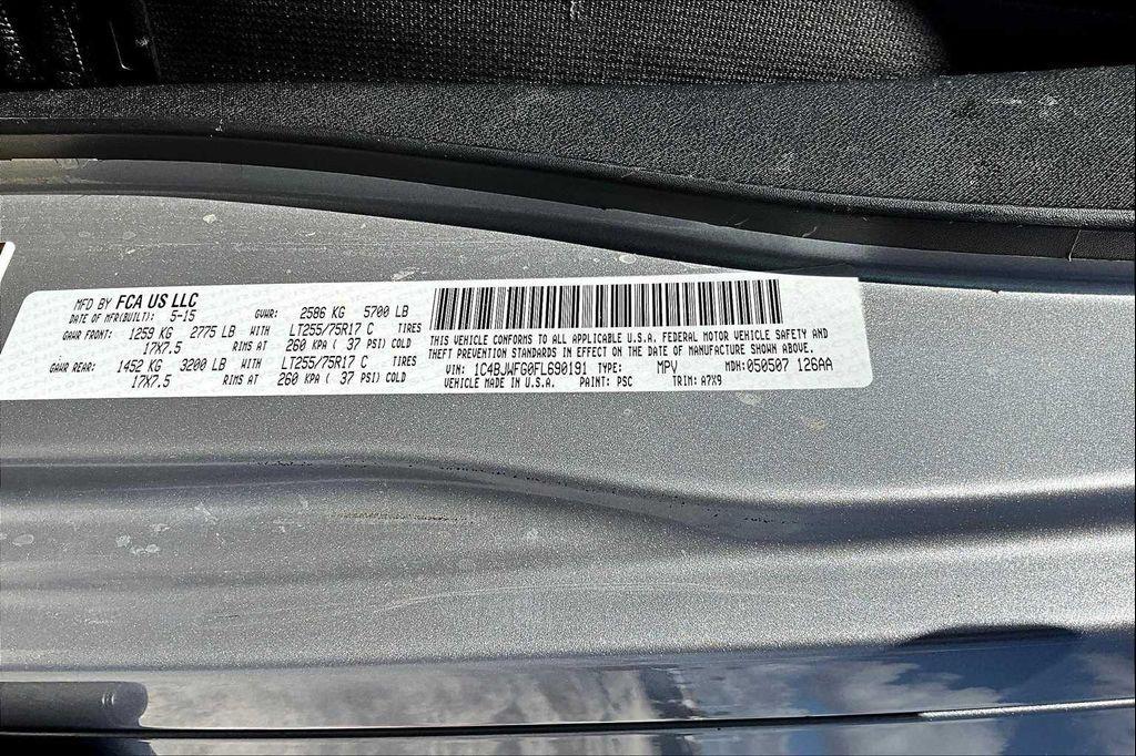 used 2015 Jeep Wrangler Unlimited car, priced at $14,998