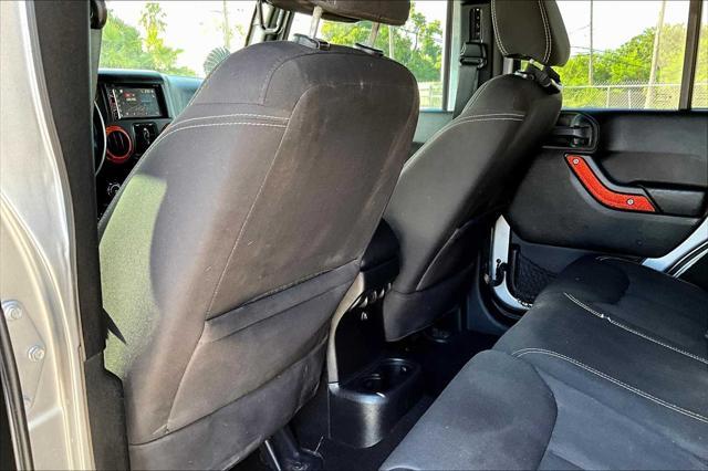 used 2015 Jeep Wrangler Unlimited car, priced at $17,922