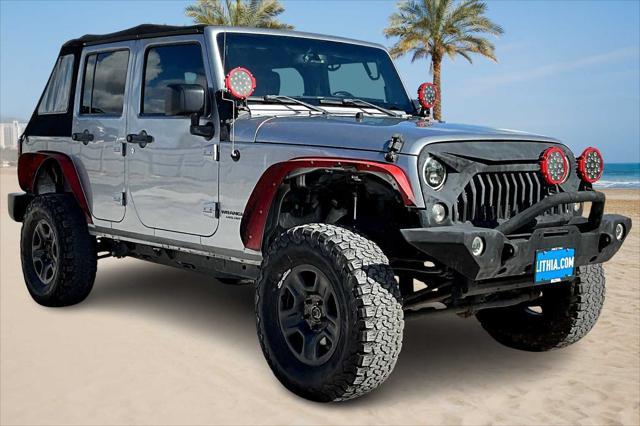 used 2015 Jeep Wrangler Unlimited car, priced at $17,922