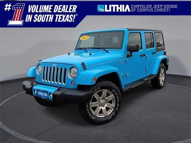 used 2017 Jeep Wrangler Unlimited car, priced at $24,991