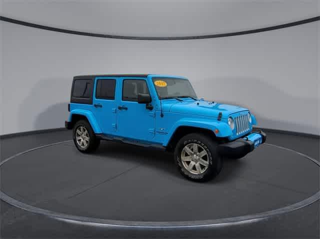 used 2017 Jeep Wrangler Unlimited car, priced at $24,991