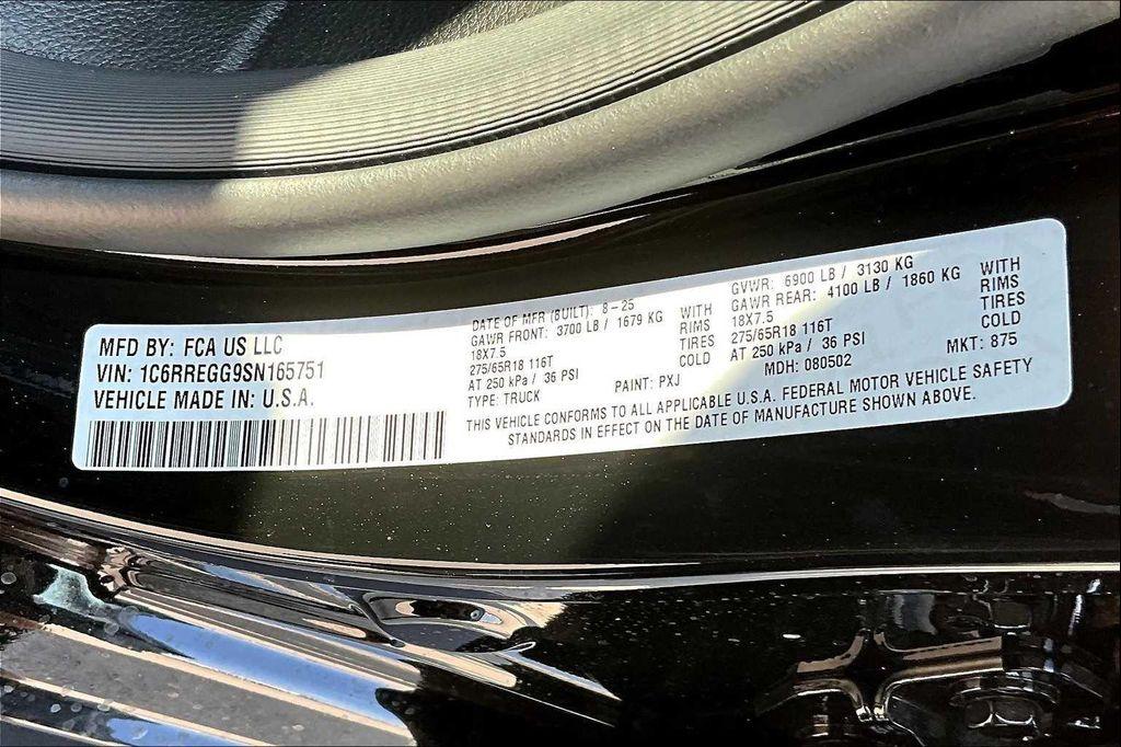 new 2025 Ram 1500 car, priced at $40,088