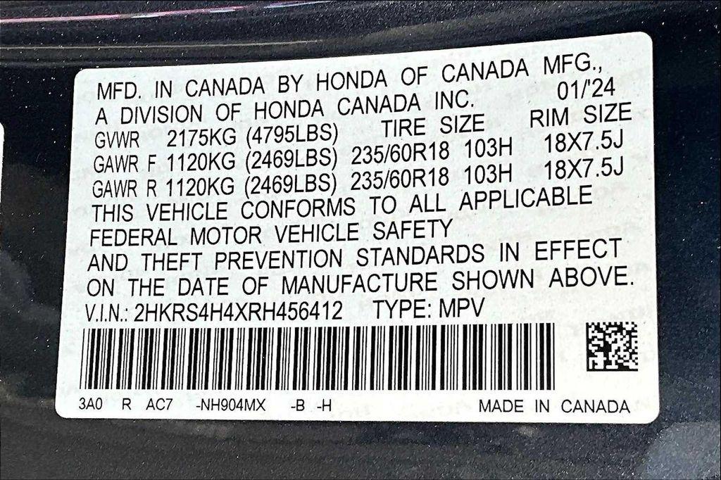 used 2024 Honda CR-V car, priced at $28,743