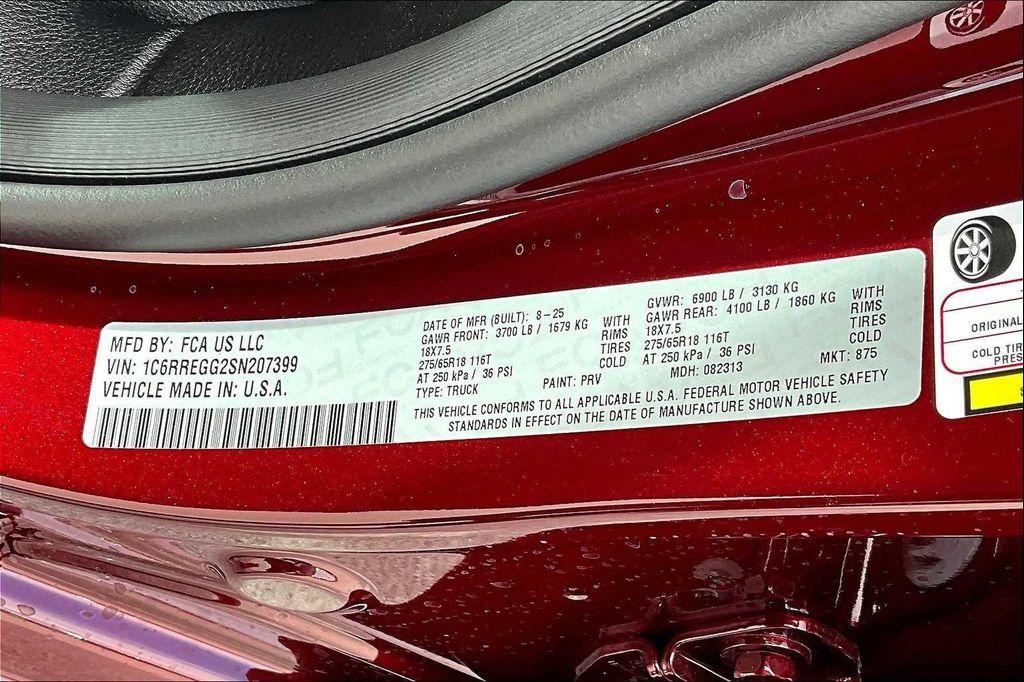 new 2025 Ram 1500 car, priced at $40,390