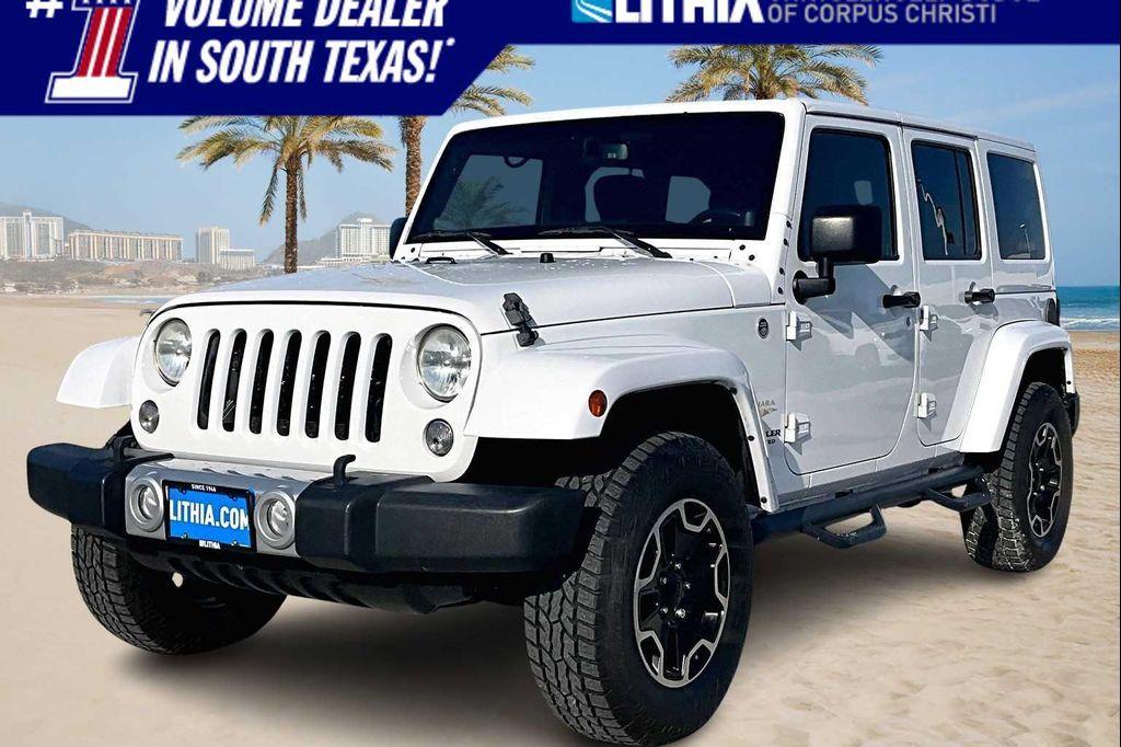 used 2014 Jeep Wrangler Unlimited car, priced at $16,388