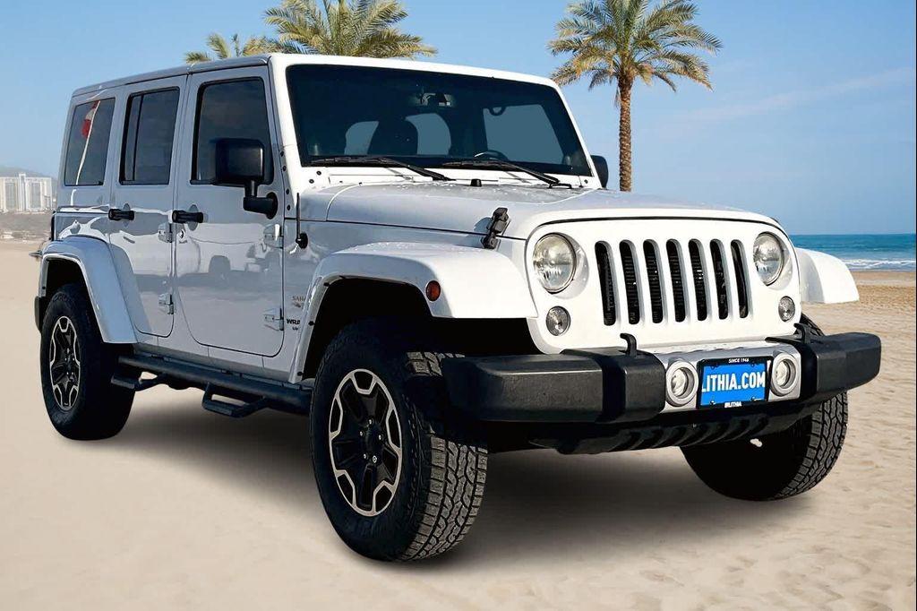 used 2014 Jeep Wrangler Unlimited car, priced at $16,388