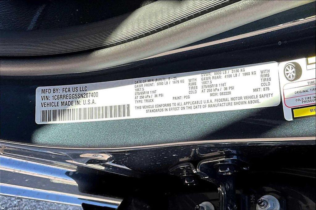 new 2025 Ram 1500 car, priced at $40,390