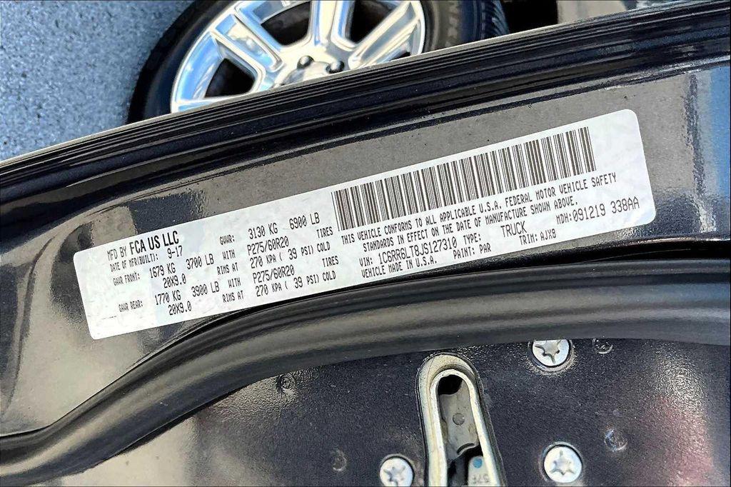 used 2018 Ram 1500 car, priced at $17,837