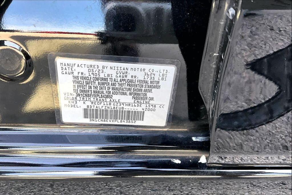 used 2023 Nissan Versa car, priced at $14,368