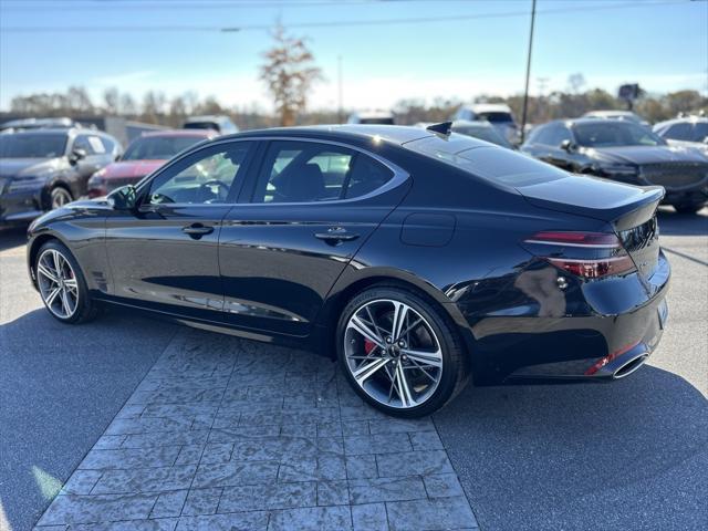 used 2024 Genesis G70 car, priced at $38,998