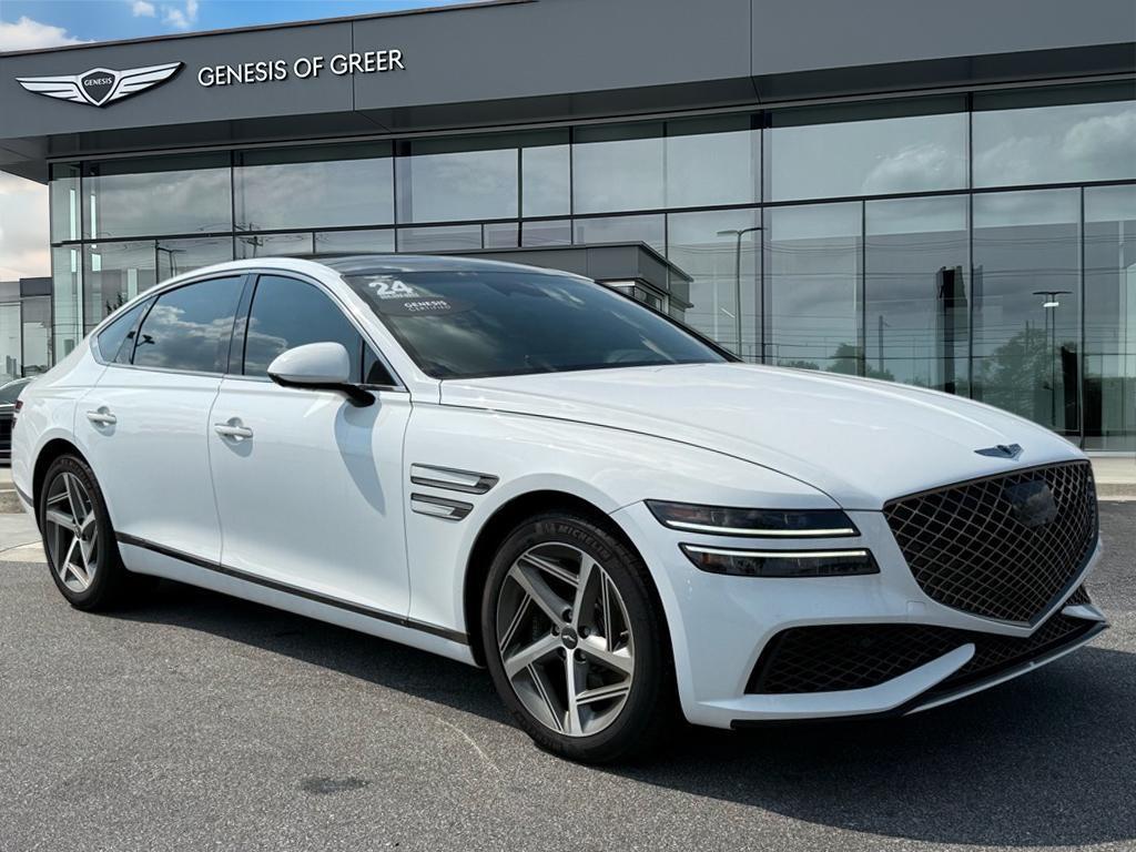 new 2024 Genesis G80 car, priced at $60,509