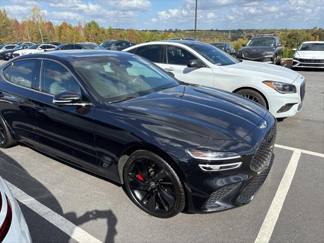 used 2023 Genesis G70 car, priced at $36,998