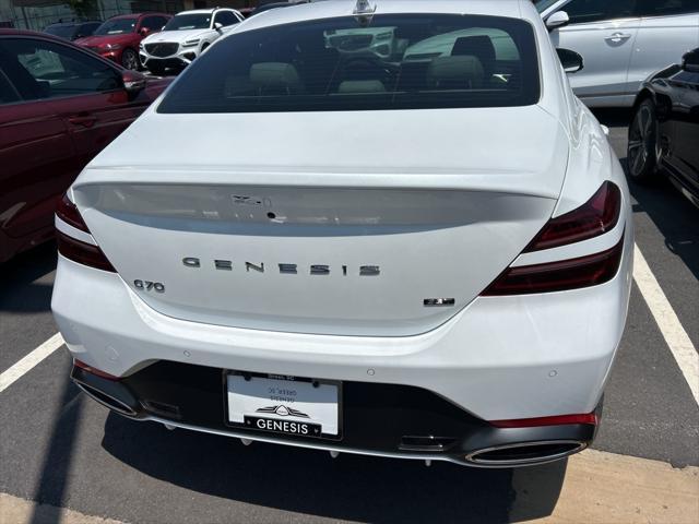 new 2025 Genesis G70 car, priced at $57,175