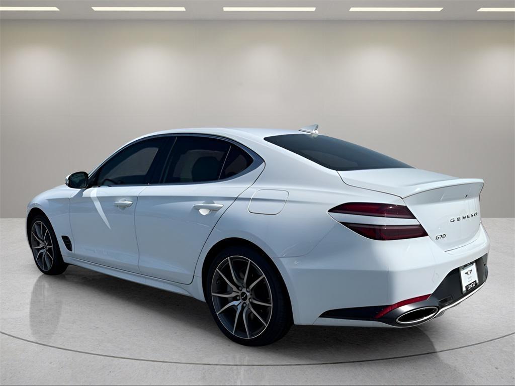 new 2025 Genesis G70 car, priced at $43,856