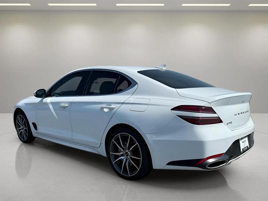 new 2025 Genesis G70 car, priced at $43,856