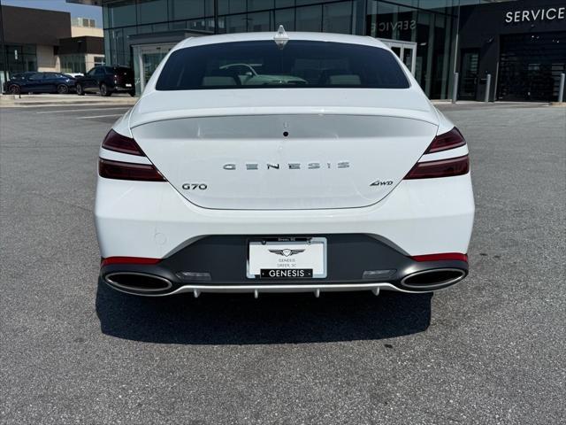 new 2025 Genesis G70 car, priced at $44,405