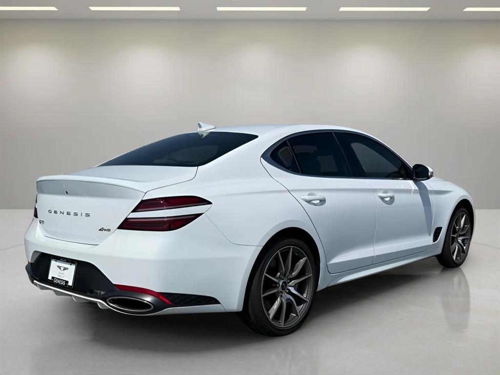 new 2025 Genesis G70 car, priced at $43,856