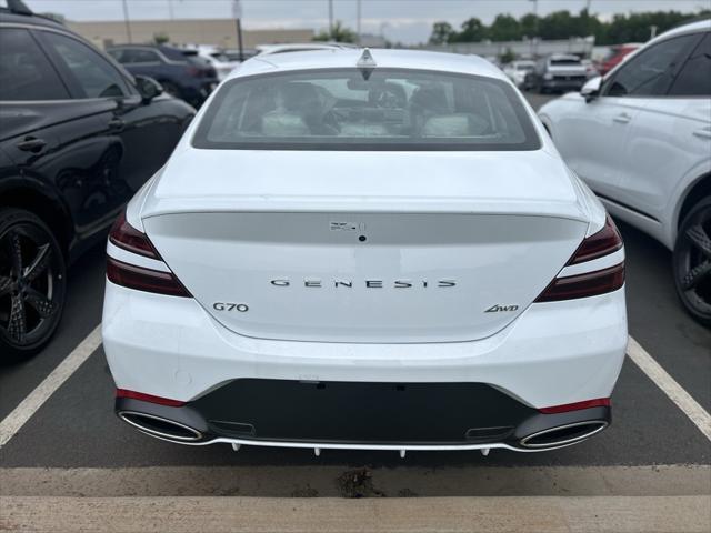 new 2025 Genesis G70 car, priced at $42,356