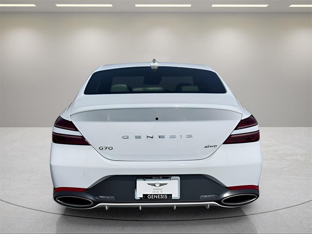 new 2025 Genesis G70 car, priced at $43,856