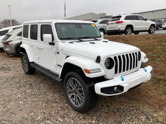 used 2022 Jeep Wrangler Unlimited 4xe car, priced at $33,598