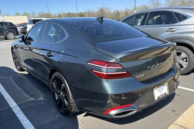 new 2023 Genesis G70 car, priced at $46,870