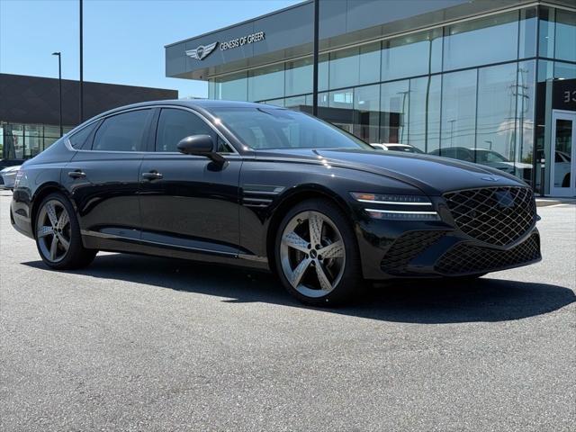 new 2025 Genesis G80 car, priced at $70,820