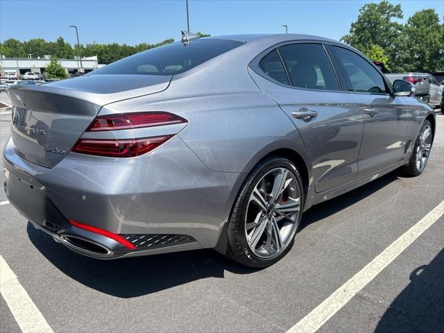 new 2025 Genesis G70 car, priced at $57,695