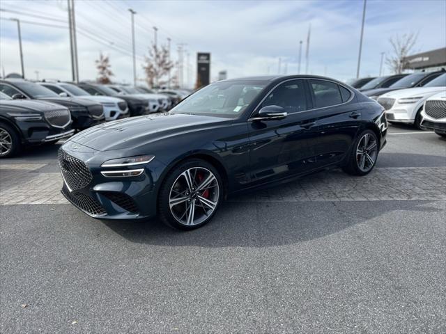 used 2024 Genesis G70 car, priced at $44,998