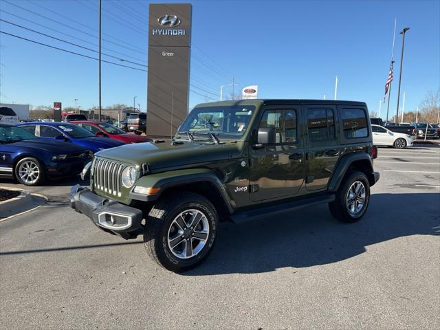 used 2022 Jeep Wrangler Unlimited car, priced at $30,998