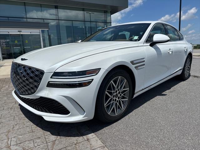 new 2025 Genesis G80 car, priced at $59,555