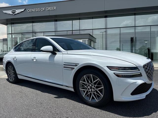 new 2025 Genesis G80 car, priced at $59,555