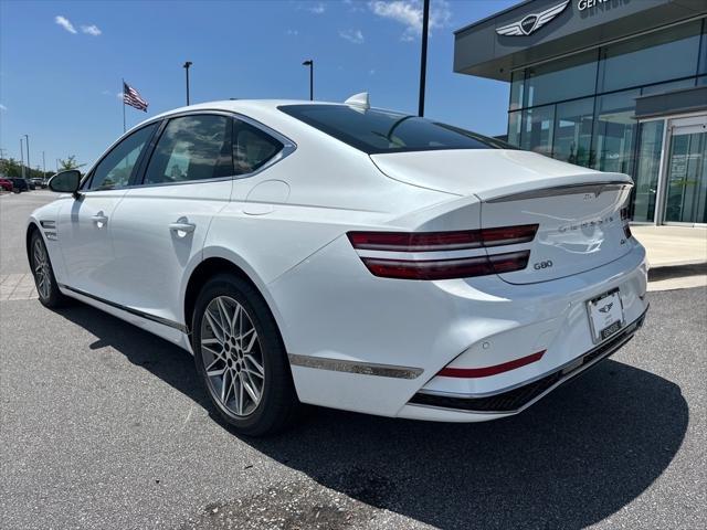 new 2025 Genesis G80 car, priced at $59,555
