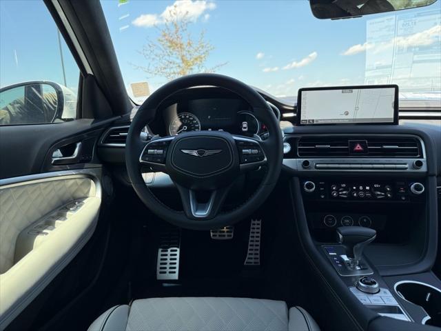 new 2025 Genesis G70 car, priced at $59,280