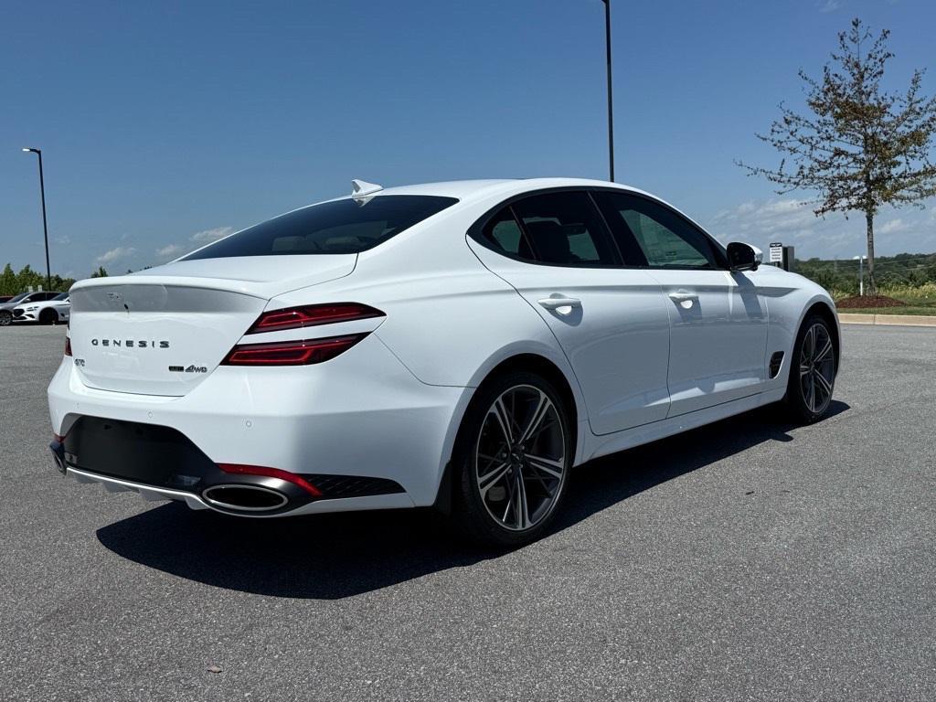 new 2025 Genesis G70 car, priced at $56,605