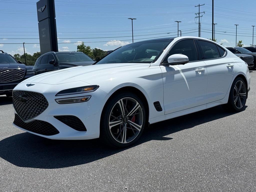 new 2025 Genesis G70 car, priced at $56,605