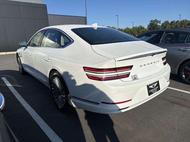 new 2023 Genesis Electrified G80 car, priced at $69,995