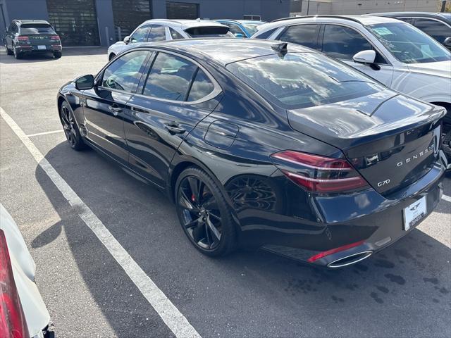 used 2023 Genesis G70 car, priced at $38,918