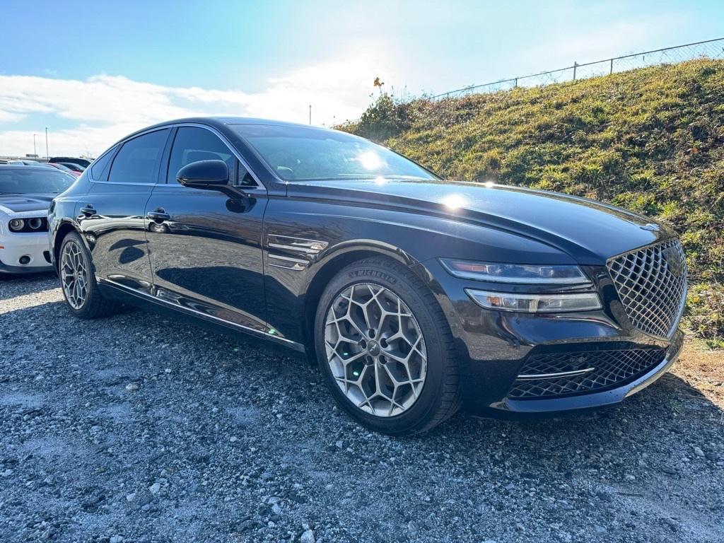 used 2021 Genesis G80 car, priced at $25,698