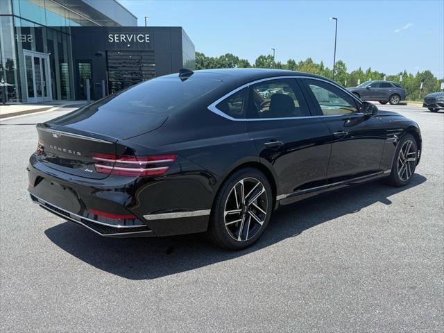 new 2025 Genesis G80 car, priced at $64,385